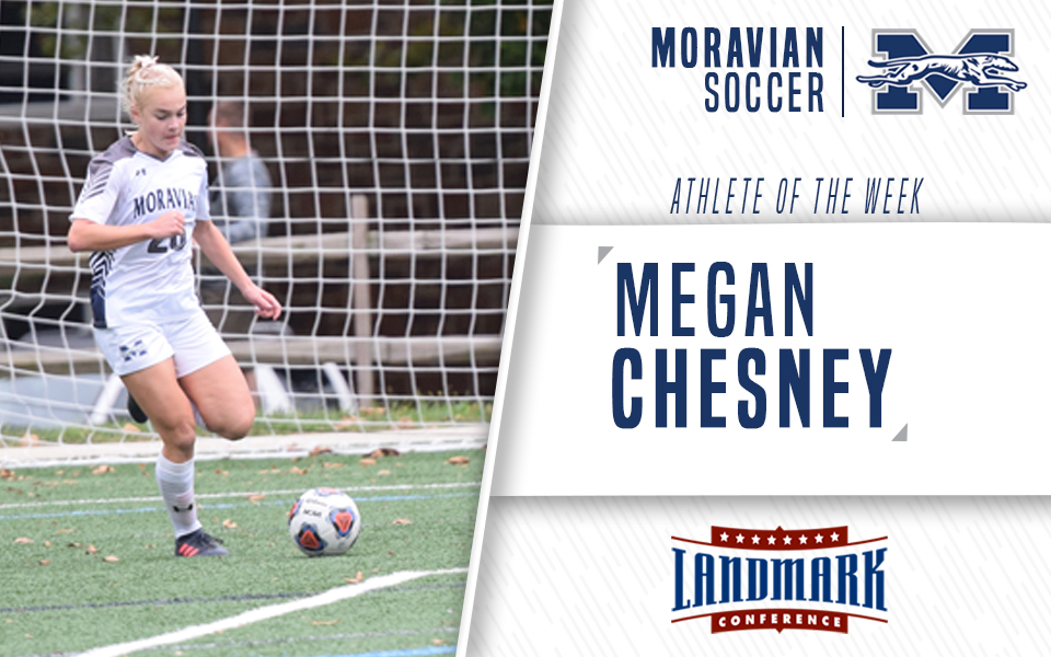 Megan Chesney named Landmark Conference Women's Soccer Offensive Athlete of the Week