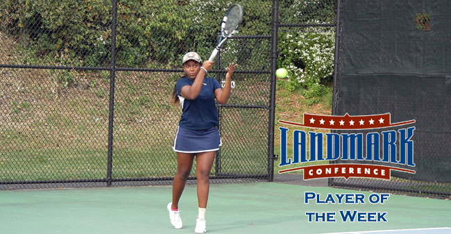 Eady earns Landmark Conference Player of the Week