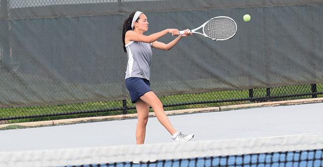 Greyhounds Clinch Berth in Landmark Conference Women's Tennis Tournament with 5-4 Win over Catholic