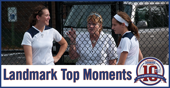 2011 Landmark Title by Greyhounds Named as Landmark Conference Top Moment for Women's Tennis