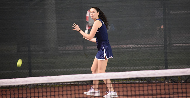 Women's Tennis Earns First Landmark Conference Win of 2017