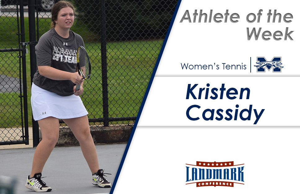 Cassidy Selected as Landmark Conference Women's Tennis Athlete of the Week
