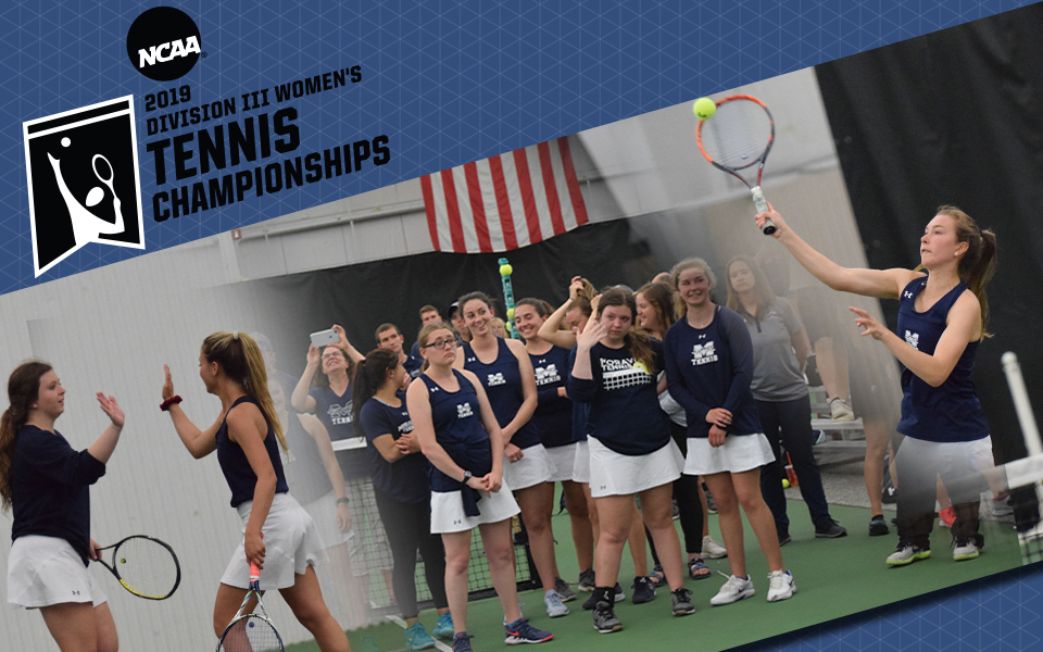 Moravian women's tennis team heading to Vermont in 2019 NCAA Division III Tournament.