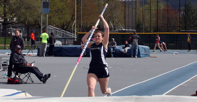 Junior Hailey Kester returns for the 2013-14 indoor track & field season as an All-American in the pole vault.