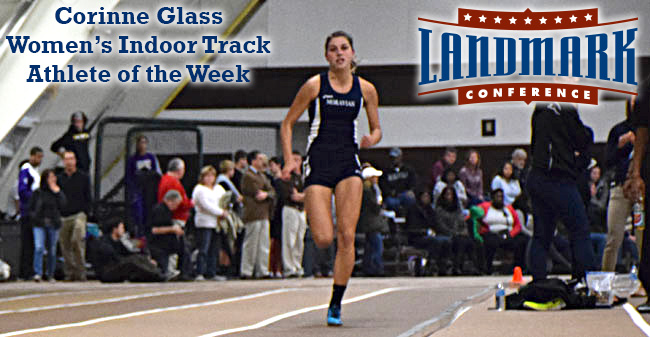 Glass Selected as Landmark Women's Track Athlete of the Week