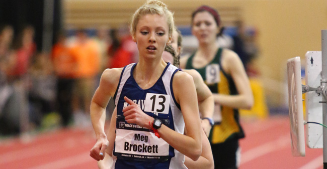 Brockett Places 12th in 5K at NCAA DIII Indoor Championships