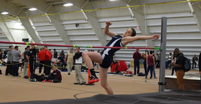 Cronk Leads Greyhounds with 1st Place Finish in High Jump at Kutztown