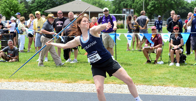 Duncan Earns All-America Honors with 5th Place in Javelin at NCAA DIII Outdoor Championships