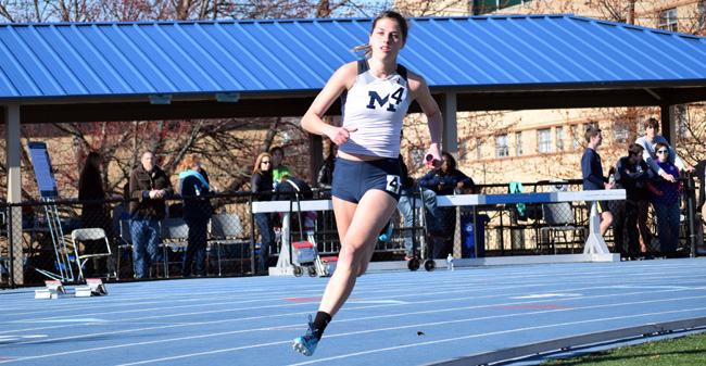 Glass Wins Pair of Events at Lafayette 7-Way Meet