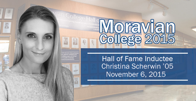 Christina Scherwin '05 – New Inductee to Hall of Fame