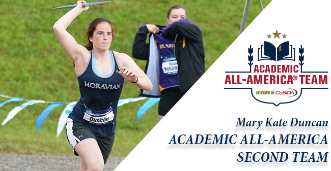 Duncan Selected to CoSIDA Academic All-America 2nd Team for Women's Track & Field/Cross Country
