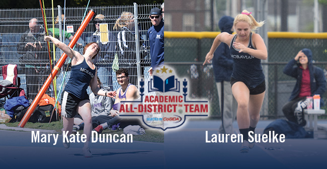Duncan & Suelke Named to CoSIDA Academic All-District Team for Women's Track/Cross Country