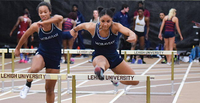 Moravian Women Compete on First Day of 2017 ECAC DIII Indoor Championships