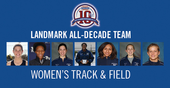 Seven Greyhounds Selected to Landmark Conference Women's Indoor Track & Field All-Decade Team