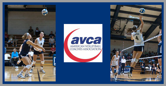 Jesse Krasley & Samantha Savite Named to AVCA All-Mid-Atlantic Region Team