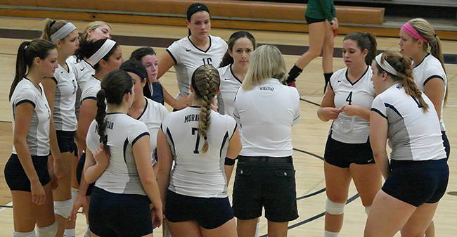 Volleyball Finishes Landmark Season with Setback to Susquehanna