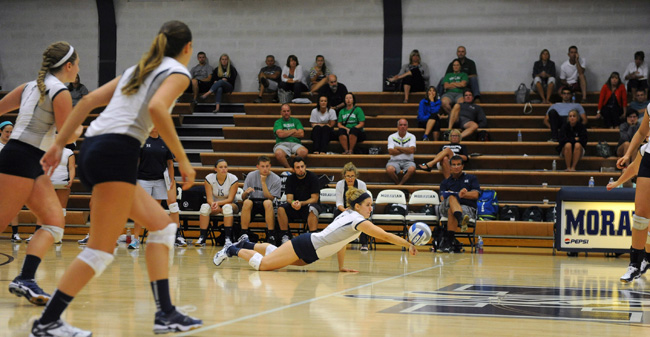 Volleyball Splits Matches at Buttermaker Tournament