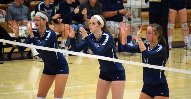 Volleyball Drops Two Tough Landmark Conference Matches