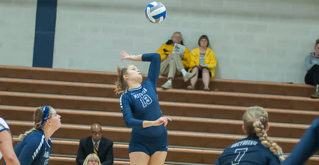 Hounds Use Wild 3rd Set to Earn 3-1 Win at FDU-Florham