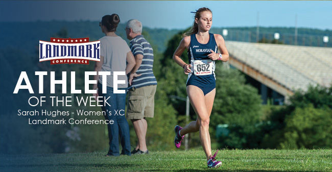 Hughes Selected as Landmark Conference Women's Cross Country Athlete of the Week