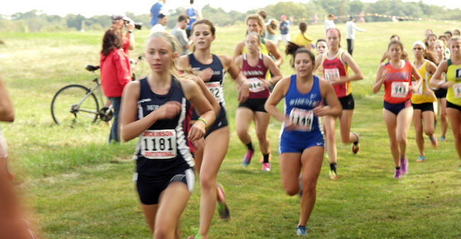 Women's Cross Country Competes at Dickinson Long-Short Invitational