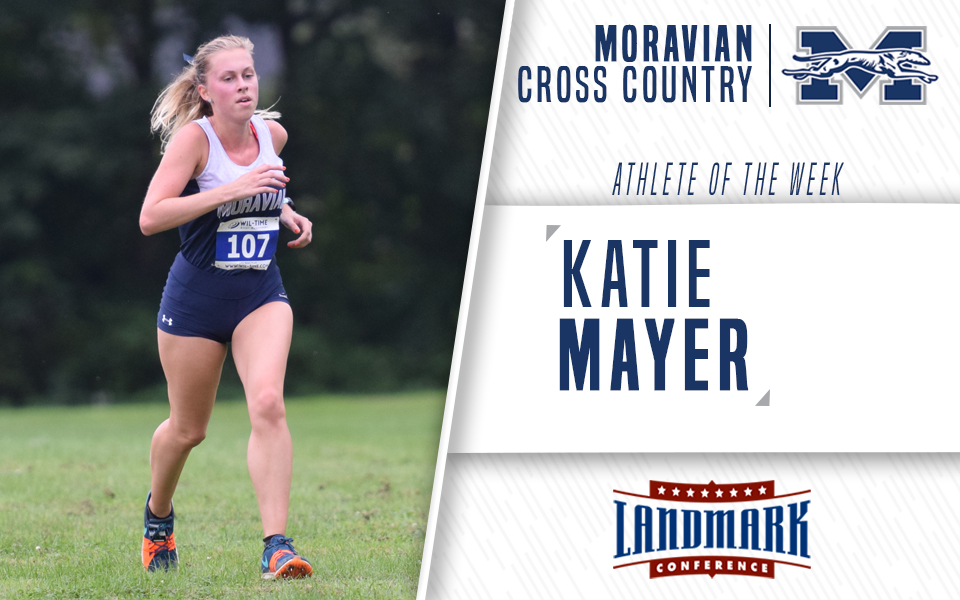 Katie Mayer named Landmark Conference Women's Cross Country Athlete of the Week