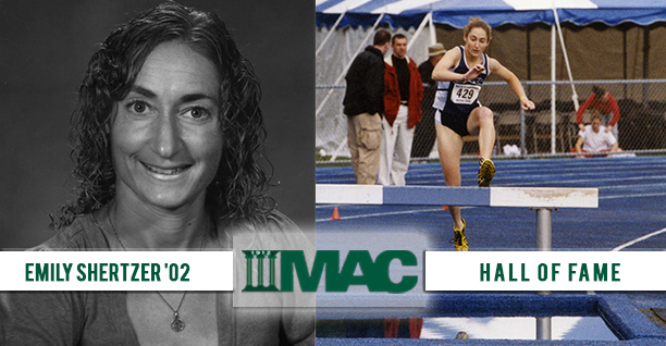 Emily Shertzer '02 Selected to MAC Hall of Fame.