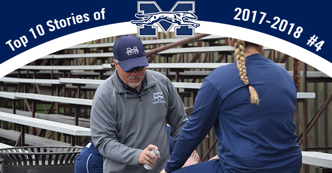 No. 4 on the Top 10 Stories of 2017-18 is Bob Ward Retiring after 32 years as Head Athletics Trainer.