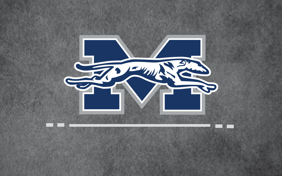 Moravian Athletic's logo with grey backdrop