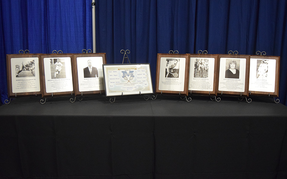 2018 Hall of Fame Class plaques