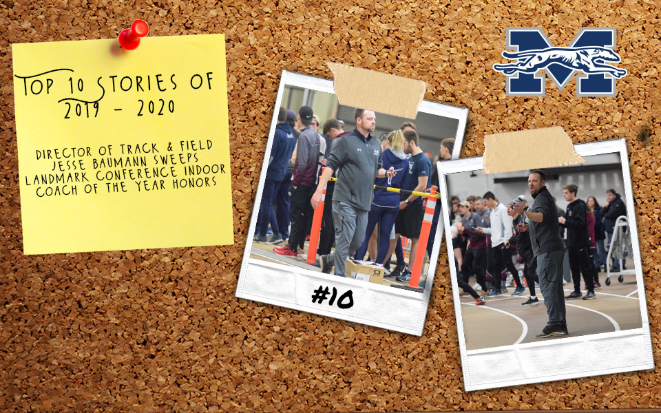 Top 10 Stories Of 2019-20 - #10 Baumann Sweeps Landmark Conference Indoor Track & Field Coach Of The Year Honors
