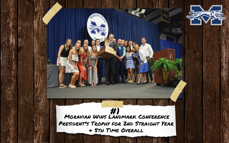 Top Stories of 2018-19 - No. 1 Moravian Claims Second Straight Landmark Conference Presidents' Trophy