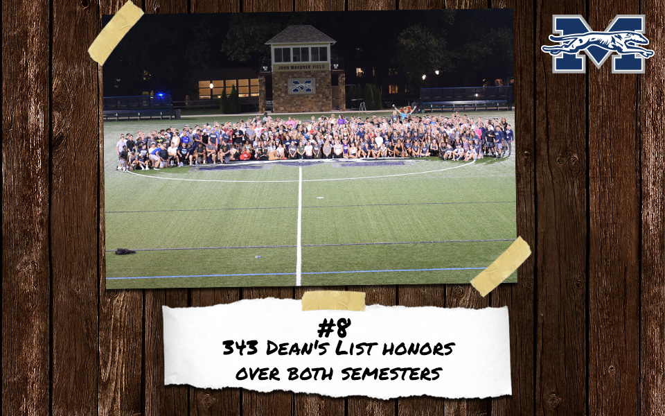 Top 10 Stories of 2018-19 - #8 Hounds Earn 343 Dean's List Honors over 2018-19 Academic Year