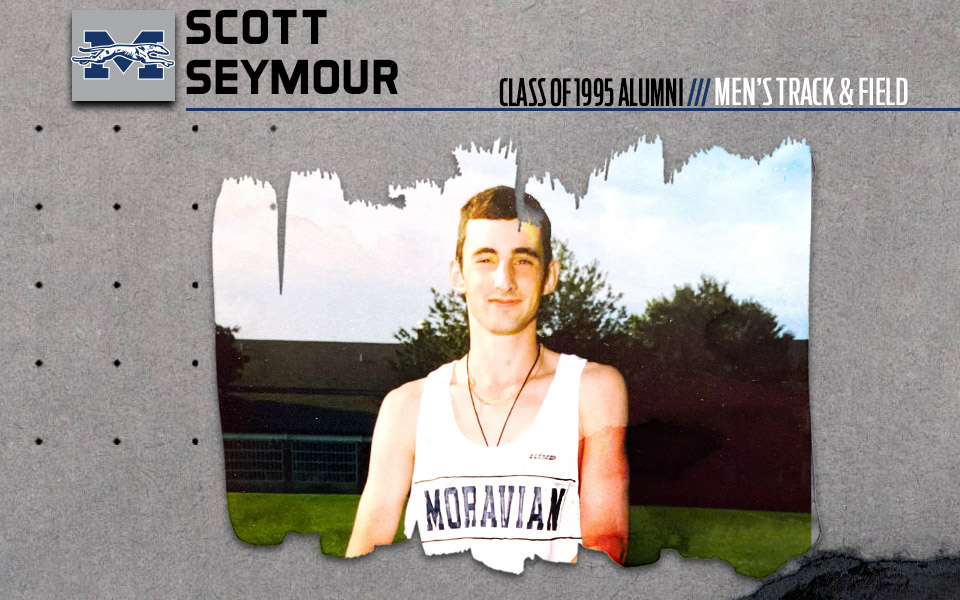 Scott Seymour posted shot in cross country uniform