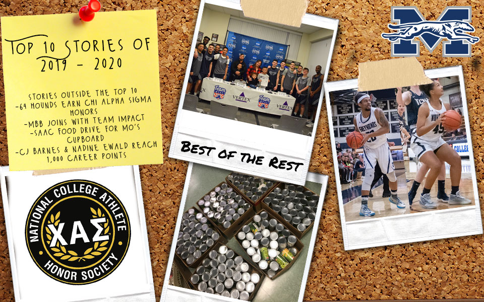 Top 10 Stories Of 2019-20 ? What Missed The Countdown - Chi Alpha Sigma, Team IMPACT, SAAC Food Drive, Barnes & Ewald Reach 1,000 Points