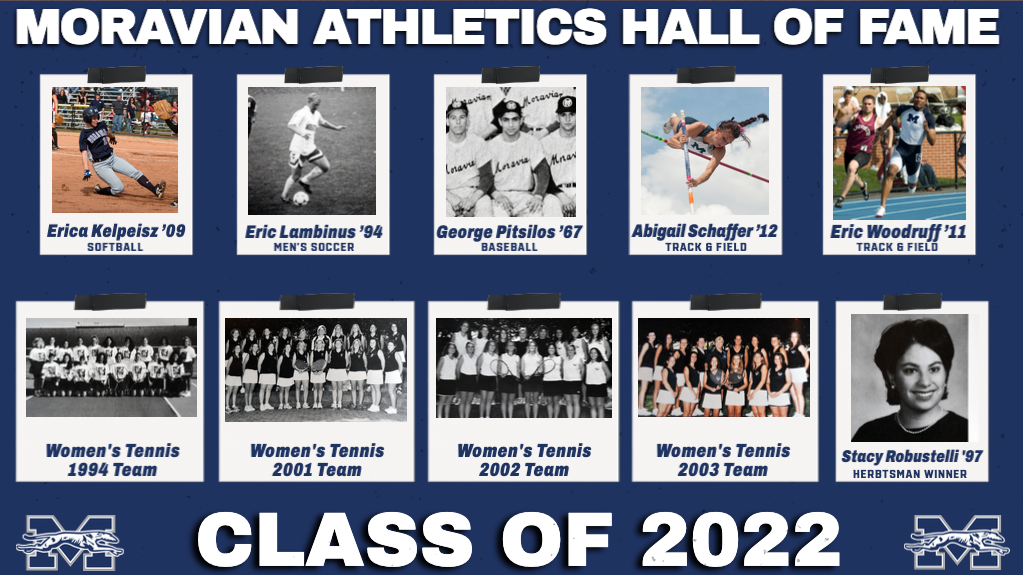 The Moravian Athletics Hall of Fame Class of 2022 and Herbstman Award Recipient.