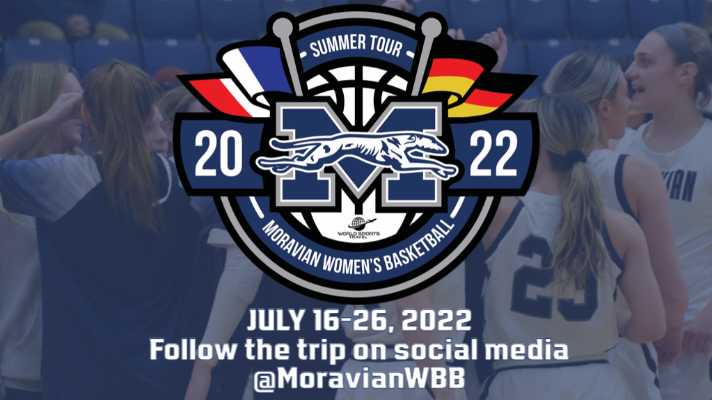 The Moravian University women's basketball squad is traveling to France and Germany from July 16-26