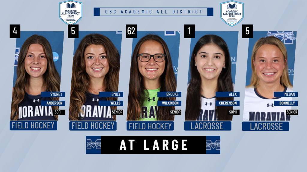 Head Shots for Women's At-Large Academic All-District