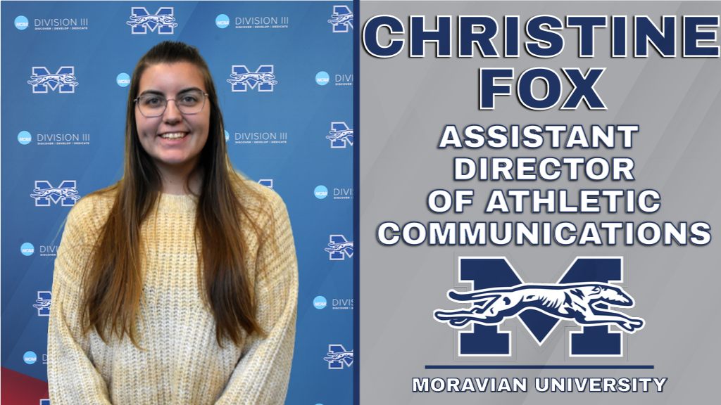 Christine Fox as Assistant Director of Athletic Communications