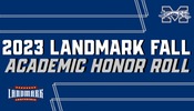 86 Greyhounds Named to 2023 Landmark Conference Fall Academic Honor Roll