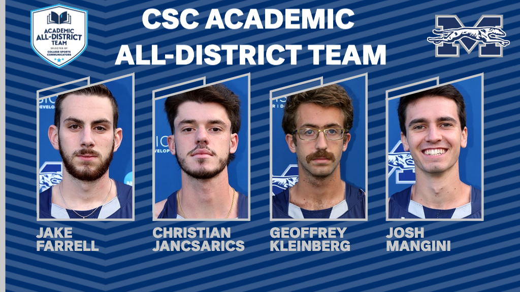 Head shots for men's track and field and cross country CSC Academic All-District