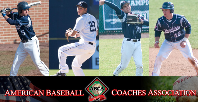 Zubia & Close Named to ABCA All-Mid-Atlantic Region Teams; Connell & Shortall Earn Regional Gold Glove Honors