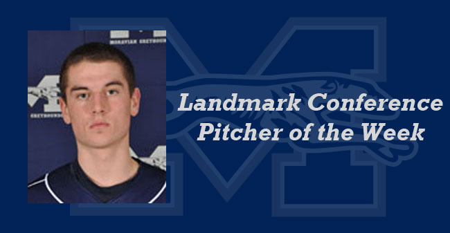 Chris Lansberry named Landmark Conference Pitcher of the Week