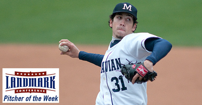Thomas Mariano Landmark Conference Pitcher of the Week