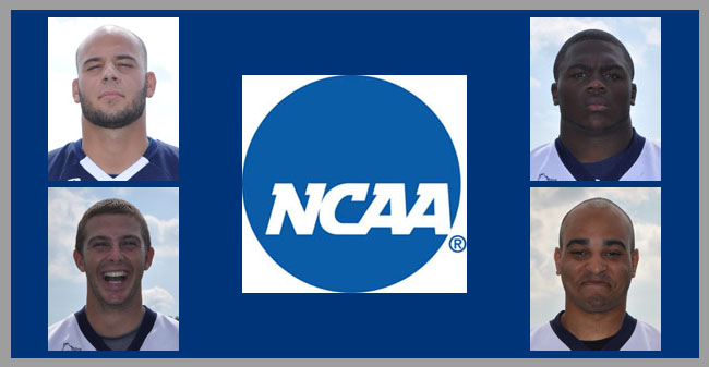 Four Football Players Ranked in NCAA Division III Statistics