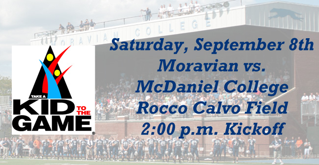Take a Kid to the Game this Saturday vs. McDaniel