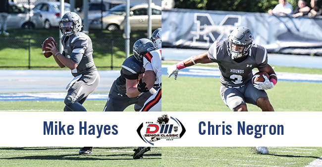 Hayes & Negron to Play in 2016 D3 Senior Classic