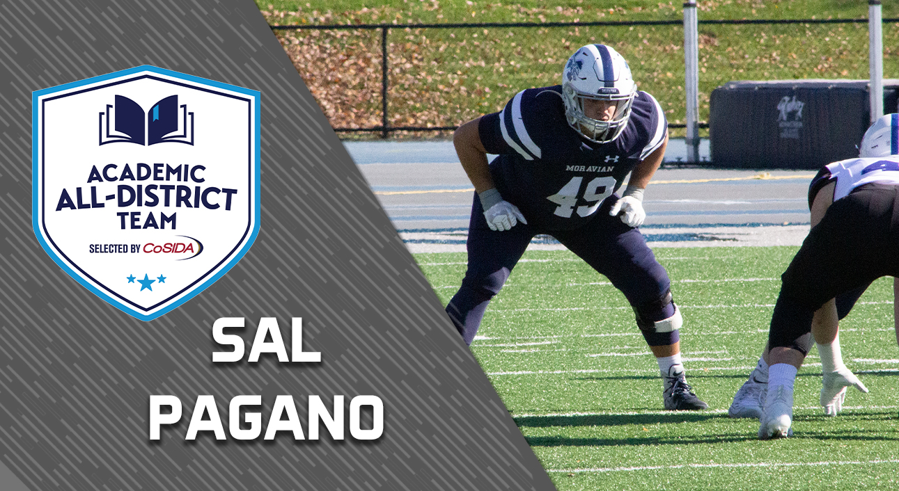 Sal Pagano named to Academic All-District Team