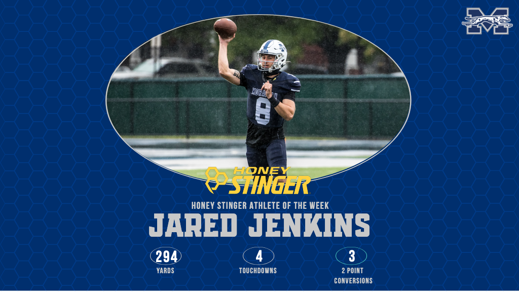 Jared Jenkins graphic for Honey Stinger Athlete of the Week