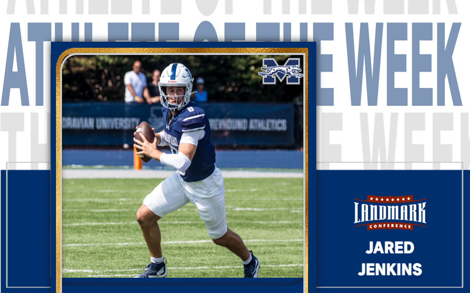 Jared Jenkins Landmark Conference Offensive Athlete of the Week